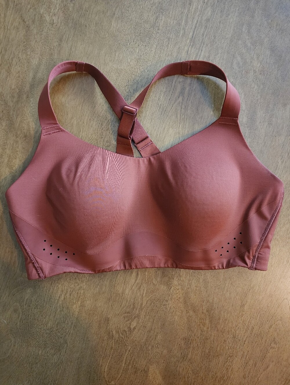 Calia Women's Empower High Impact Sport's Bra - Red Brown - Size 36D - Picture 2 of 6